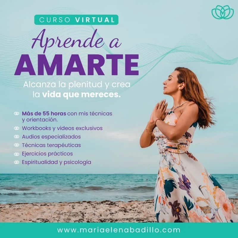 Curso virtual Aprende a amarte | Maria Elena Badillo