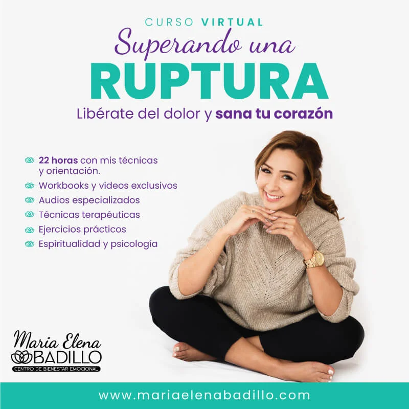 Curso virtual Superando una ruptura amorosa con Maria Elena Badillo