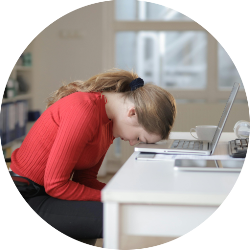 Falta de energía o vitalidad